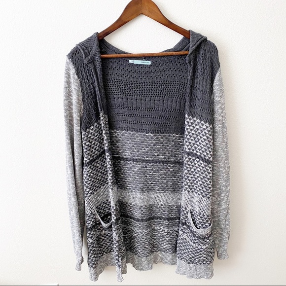 Maurices Sweaters - Maurices | Hooded Gray Sweater | L